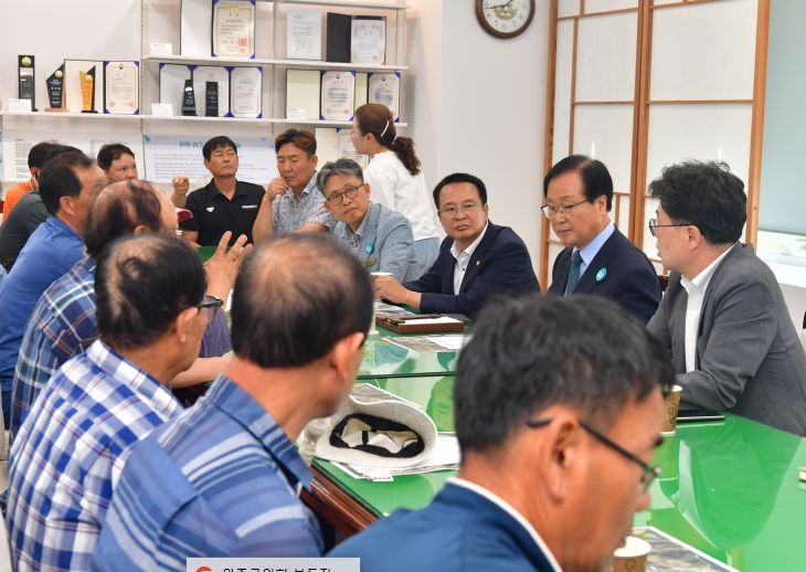 유희태 군수·농어촌공사 전주완주임실지사장과 협력 방안 논의