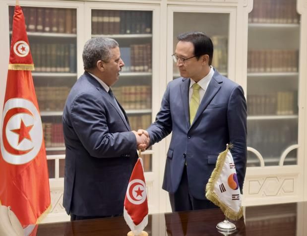 경기도교육청-튀니지 교육부 업무협약 사진