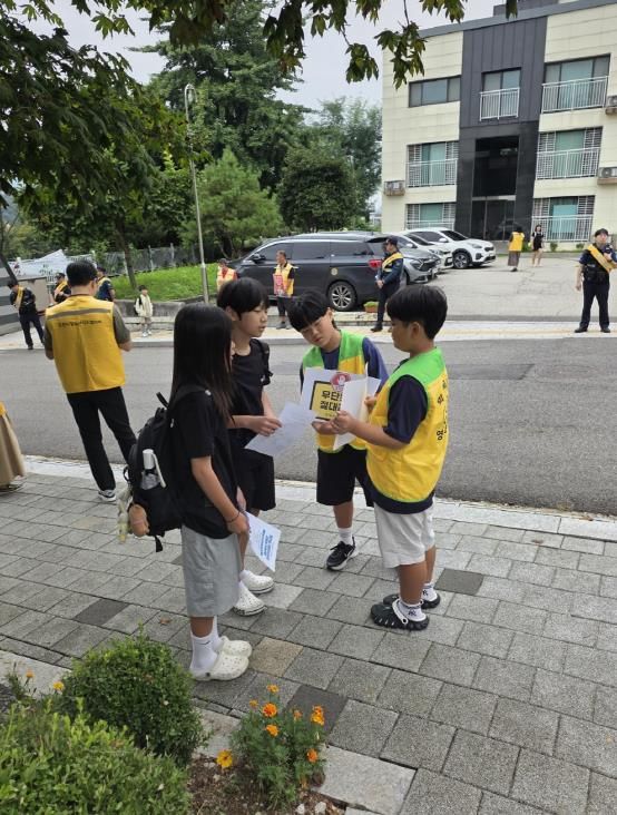 포천시 영북면 청소년지도협의회, 청소년 교통안전 캠페인 실시
