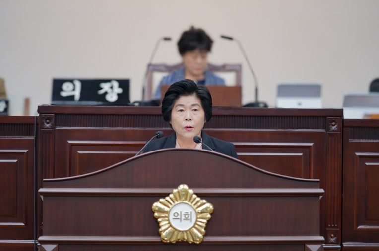 수성구의회 최명숙 의원, 어르신 복지 증진을 위한 스마트 경로당 조성 제언