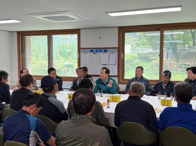 봉화군 물야면, 찾아가는 열린 군수실 운영