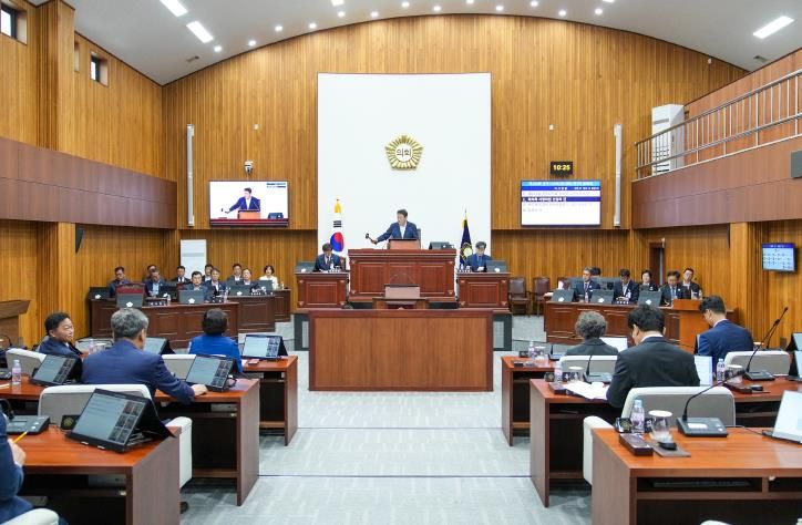 경주시의회, 제293회 임시회 개회