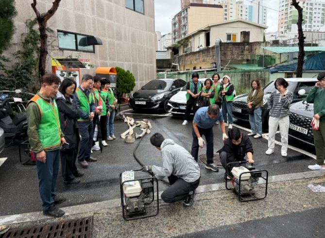 양수기 사전가동 점검·교육