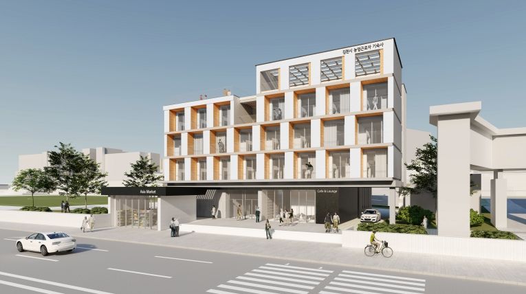 김천시 농업근로자 기숙사 설계공모 선정, 본격 추진(사진_당선작이미지)