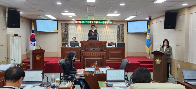 옥천군의회, 제329회 제2차 정례회 개회