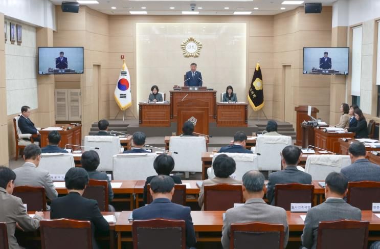 계룡시의회, 2025년도 정리추경예산 등 마무리