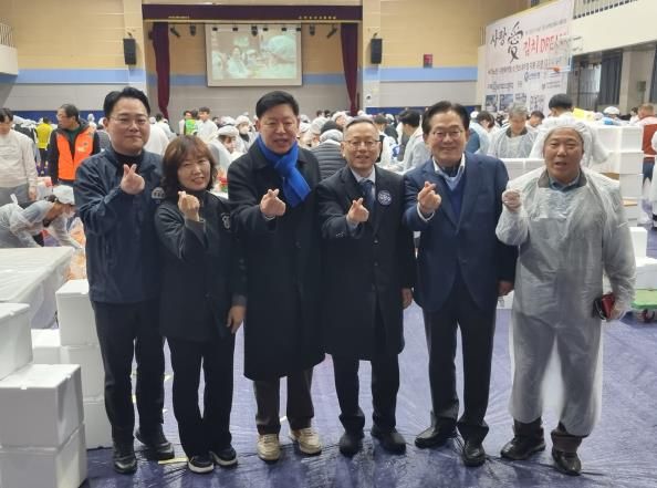 김정희 전라남도의회 ‘사랑愛 김치 DREAM 김장담그기’ 참석 사진