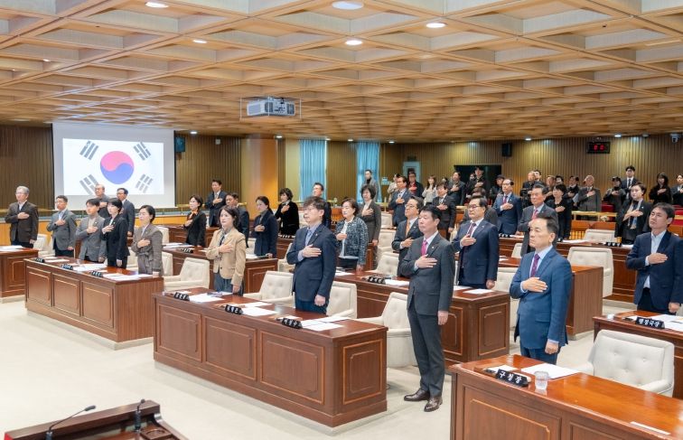 제331회 제2차 정례회 본회의 전경