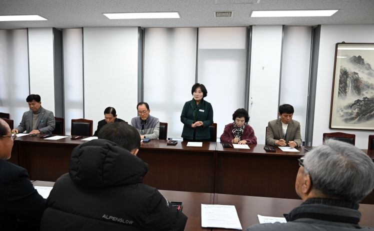 완주군의회 이순덕 운영위원장, 삼례읍 번영회와 간담회