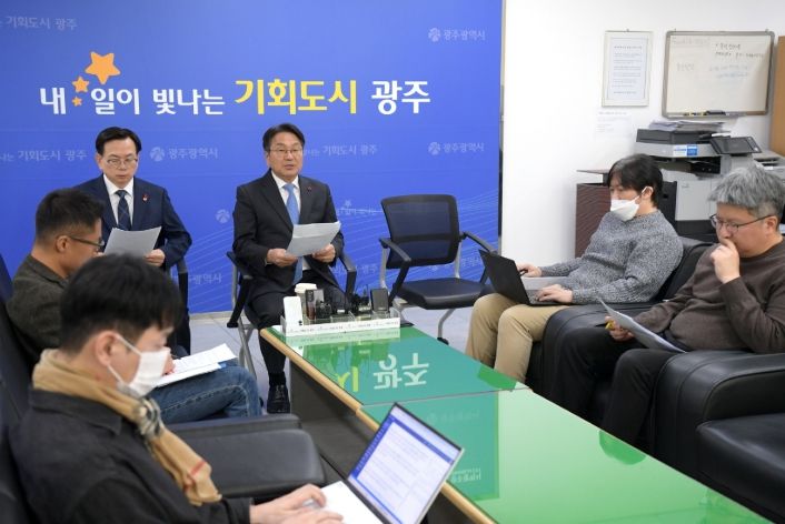 강기정 시장, 김영록 지사에 ‘공동기획단 구성’ 제안