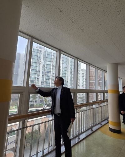 박원종 의원 학교 현장 방문