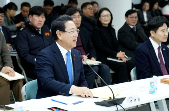 광주·전남 행정통합 전남도의회-집행부 간담회