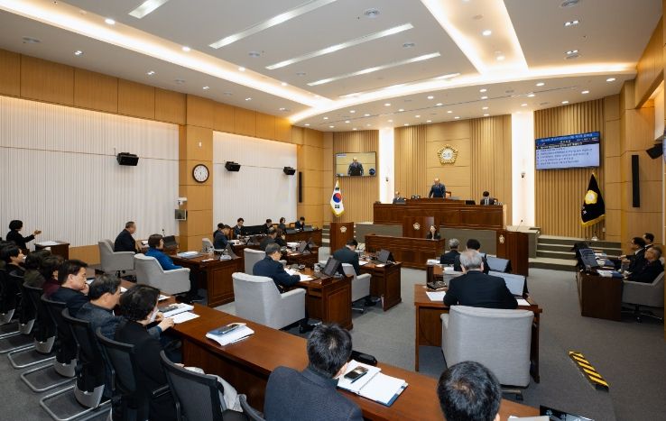 제349회 임시회 폐회식