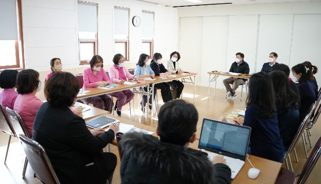 노인복지시설 방문