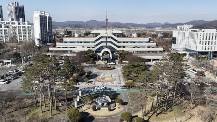 아산시정 전경