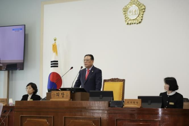 함안군의회, 제318회 임시회 폐회