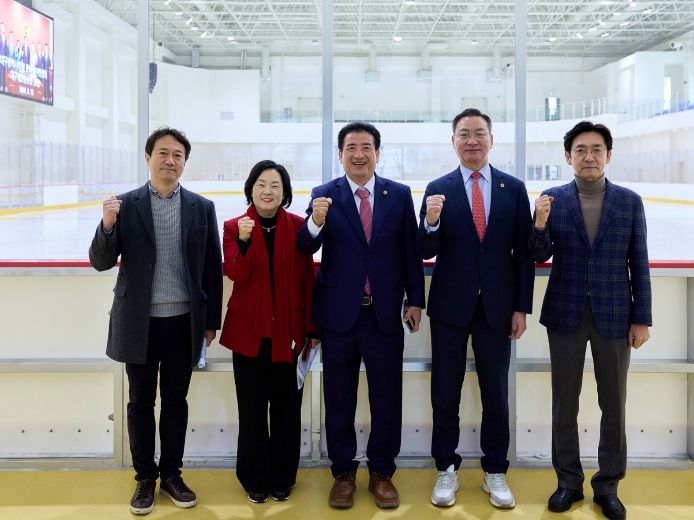 문화복지위원회, 임시 개장 앞둔 ‘대구제2빙상장’ 최종 점검