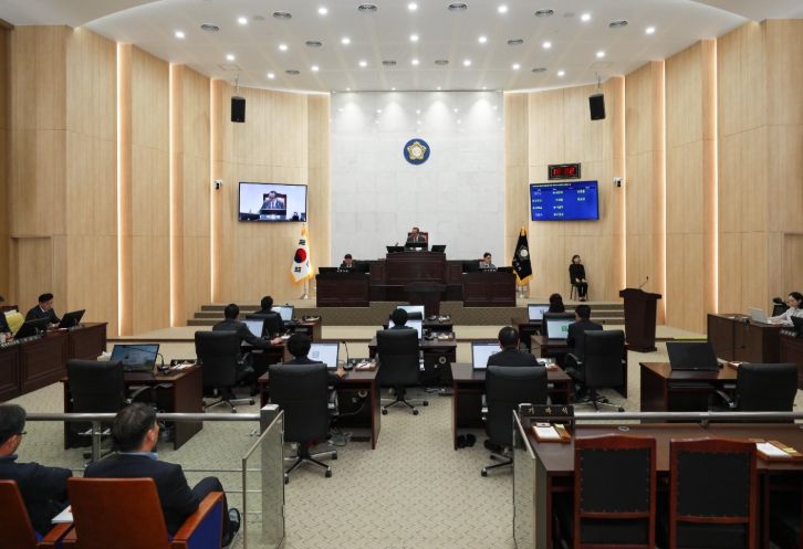 예산군의회, 제9대 마지막 임시회