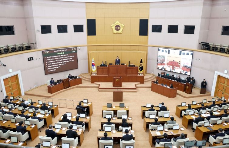 대전시의회, 제295회 임시회 개회