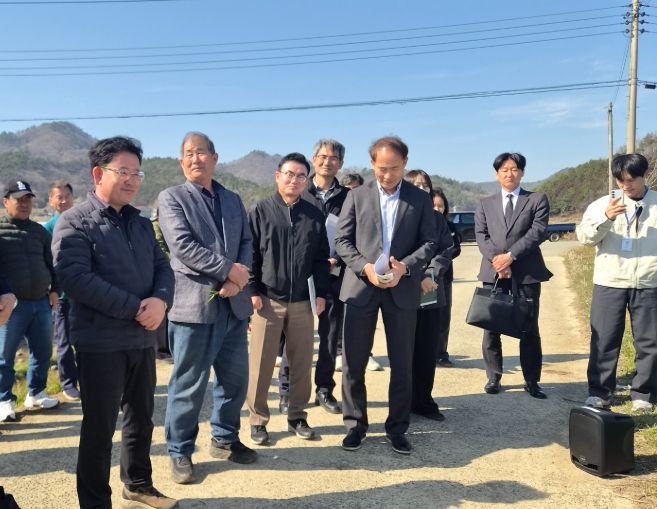 이승돈 농촌진흥청장 함평군 방문