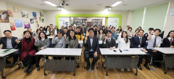 도성훈 인천시교육감, 영흥도 찾아 도서지역 학교 현장 소