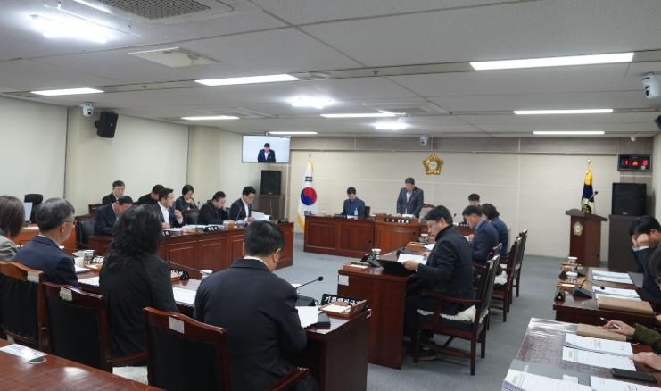 음성군의회, 4월 정례의원간담회 개최