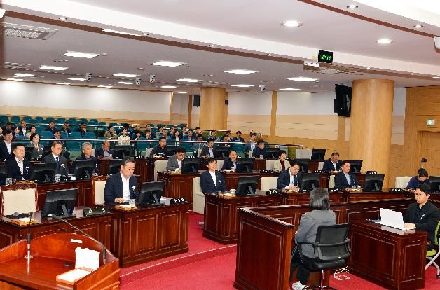 광양시의회, 제346회 임시회 폐회…공식적인 회기 마무리